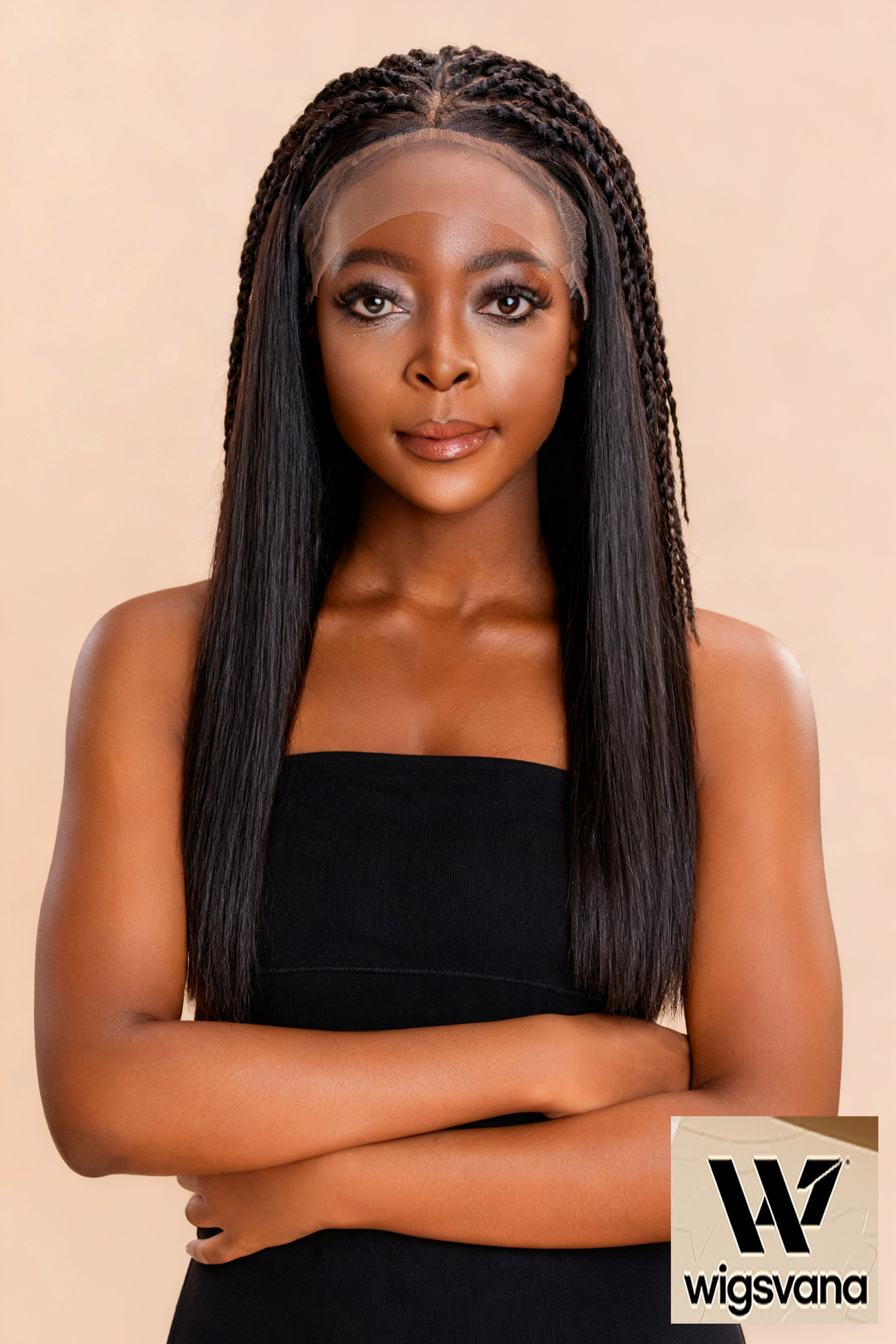 Wigsvana European and American human hair wigs made of 100% real human hair - kinky straight human hair wigs. Lace hair head coverings.