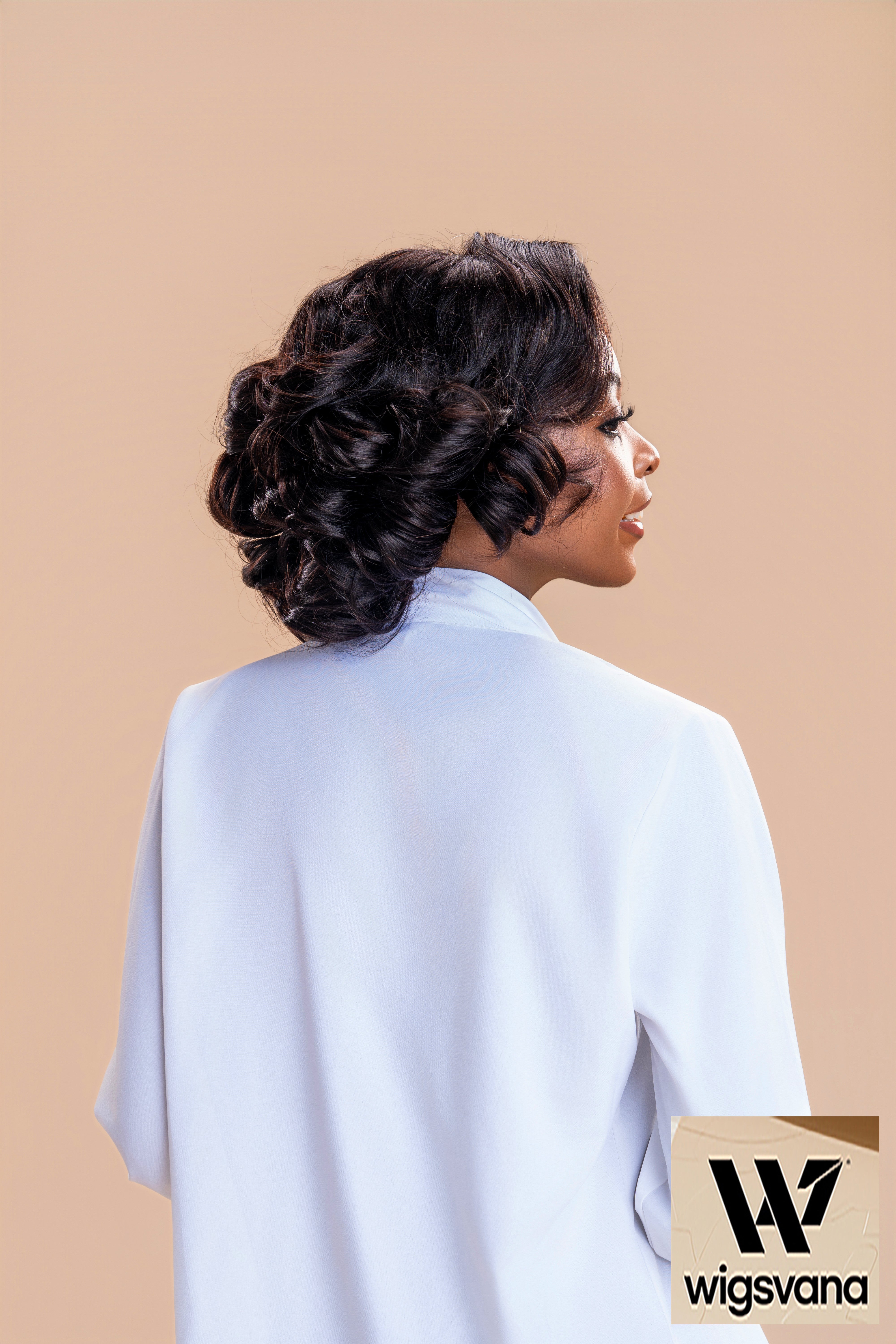 Wigsvana 100% Real Human Hair Front Lace 5x5 Loose Wave Wig