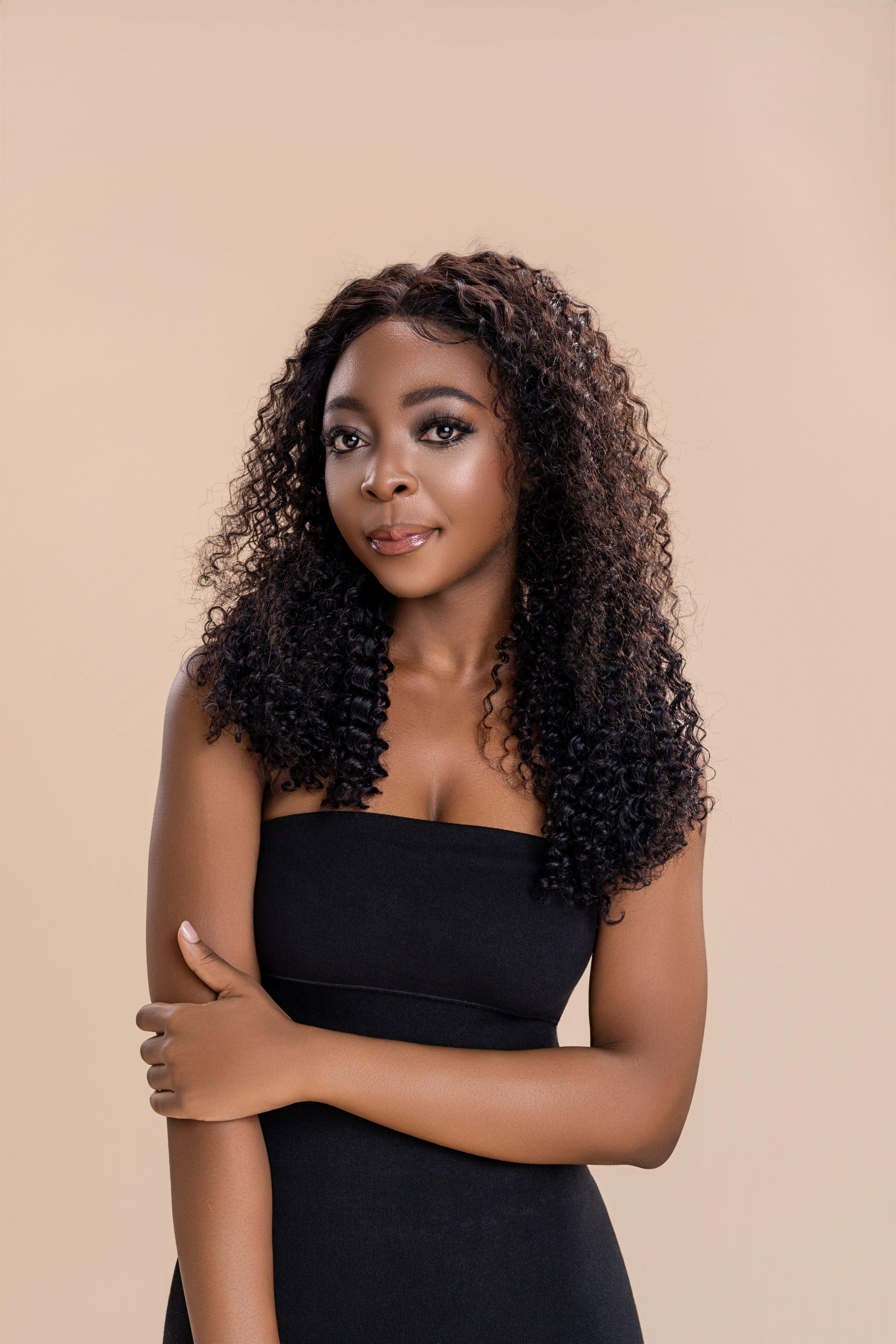 13x4 Front Lace Human Hair Deep Wave Wig