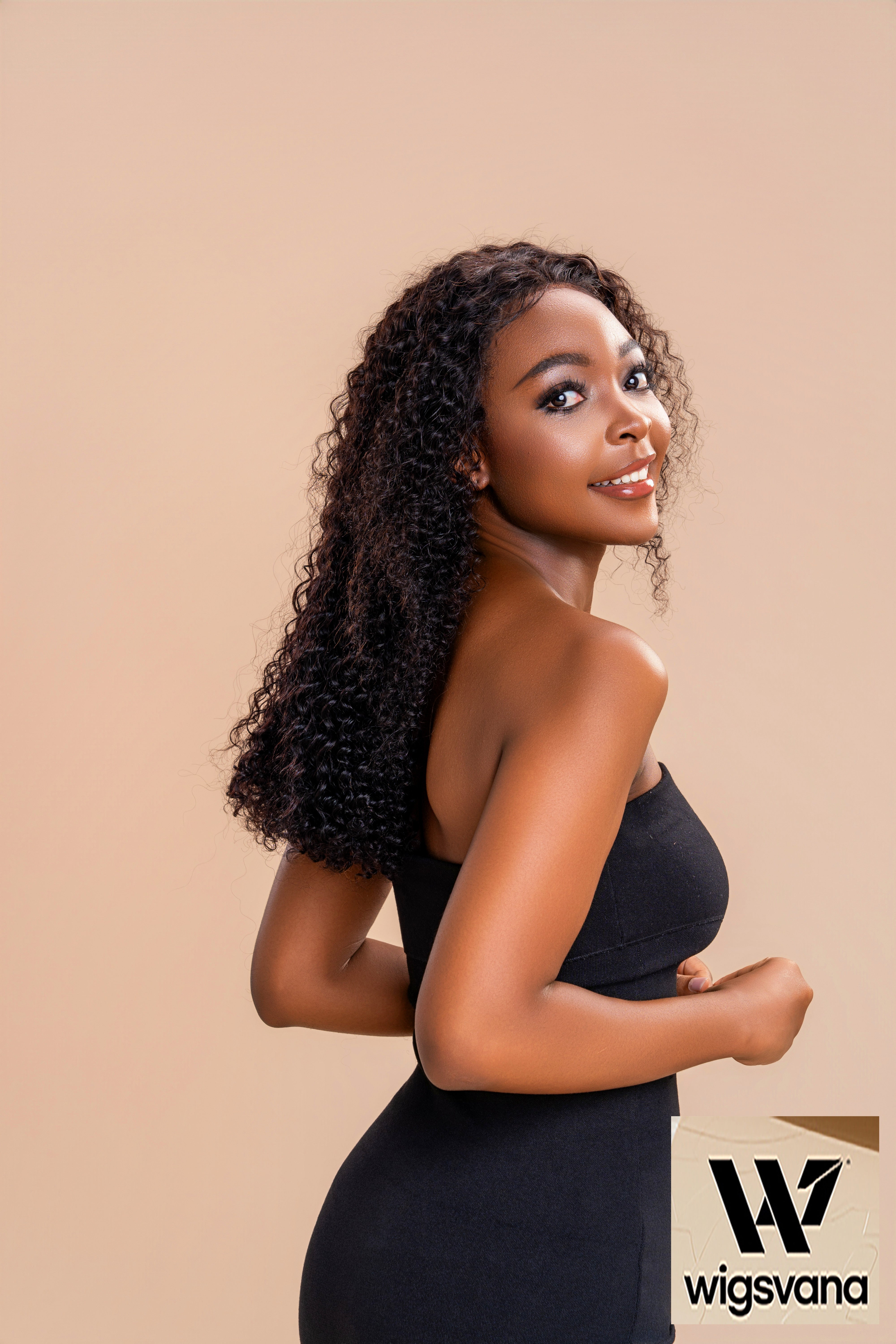 Wigsvana 13x4 Front Lace Human Hair Deep Wave Wig