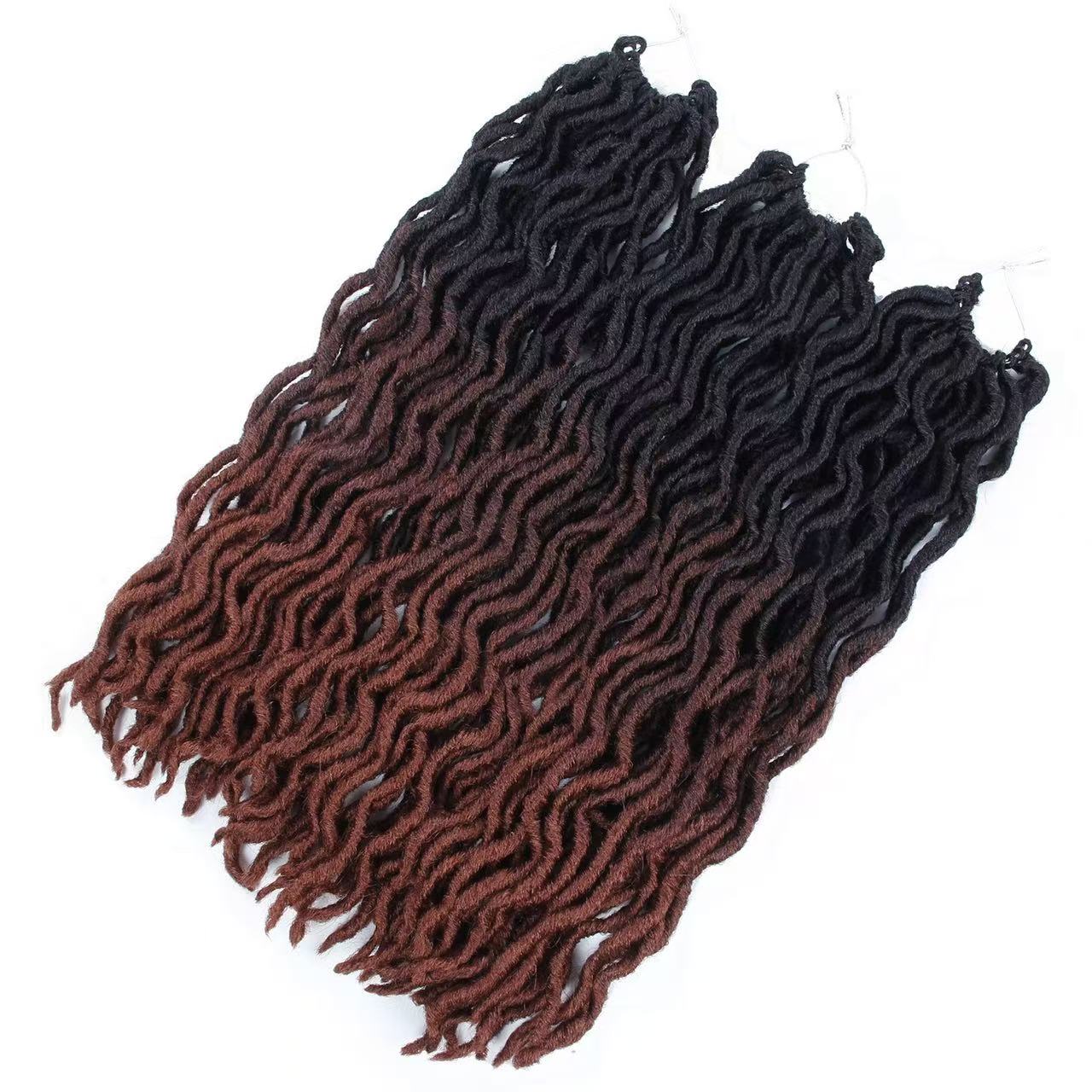 Wigsvana Three-strand flyaway braids - Crochet hair - Three-strand braid